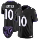 Baltimore Ravens #10 DeAndre Hopkins Black 2026 F.U.S.E. Alternate Vapor Limited Stitched Jersey