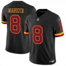 Washington Commanders #8 Marcus Mariota Black 2026 F.U.S.E. Hail Raiser Alternate Stitched Jersey