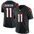 Cincinnati Bengals #11 Josh Johnson Black 2026 F.U.S.E. Vapor Untouchable Limited Stitched Jersey
