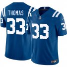 Indianapolis Colts #33 Juanyeh Thomas Blue 2026 F.U.S.E. Vapor Limited Stitched Jersey