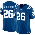 Indianapolis Colts #26 Cam Taylor-Britt Blue 2026 F.U.S.E. Vapor Limited Stitched Jersey