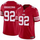 San Francisco 49ers #92 Osa Odighizuwa Red 2026 F.U.S.E. Vapor Untouchable Limited Stitched Jersey