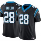 Carolina Panthers #28 A.J. Dillon Black 2026 F.U.S.E. Vapor Limited Stitched Jersey