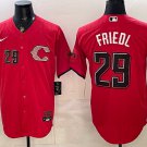 Cincinnati Reds #29 TJ Friedl Red 2026 City Connect Stadium Stitched Jersey