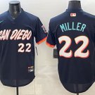 San Diego Padres #22 Mason Miller Obsidian 2026 City Connect Stadium Limited Stitched Jersey