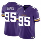 Minnesota Vikings #95 Caleb Banks Purple 2026 Draft F.U.S.E. Limited Stitched Jersey