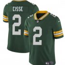 Green Bay Packers #2 Brandon Cisse Green 2026 Vapor Untouchable Limited Stitched Jersey
