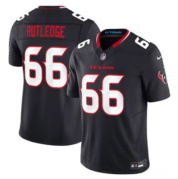 Houston Texans #66 Keylan Rutledge Navy 2nd Alternate 2026 F.U.S.E. Vapor Limited Stitched Jersey
