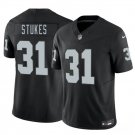 Las Vegas Raiders #31 Treydan Stukes Black 2026 F.U.S.E. Vapor Untouchable Limited Stitched Jersey