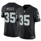Las Vegas Raiders #35 Hezekiah Masses Black 2026 F.U.S.E. Vapor Untouchable Limited Stitched Jersey