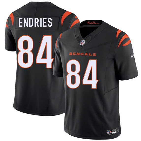 Cincinnati Bengals #84 Jack Endries Black 2026 Draft F.U.S.E. Limited Stitched Jersey