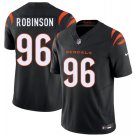Cincinnati Bengals #96 Landon Robinson Black 2026 Draft F.U.S.E. Vapor Untouchable Stitched Jersey