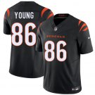 Cincinnati Bengals #86 Colbie Young Black 2026 Draft F.U.S.E. Vapor Untouchable Stitched Jersey