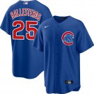 Chicago Cubs #25 Moises Ballesteros Blue Stitched Jersey