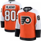 Philadelphia Flyers #80 Dan Vladar Orange 2024-25 Home Stitched Hockey Jersey