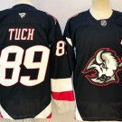 Buffalo Sabres #89 Alex Tuch Black 2024-25 Alternate Whth A Path Stitched Hockey Jersey