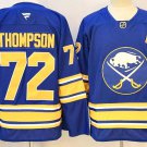 Buffalo Sabres #72 Tage Thompson Blue 2024-25 Stitched With A Path Jersey