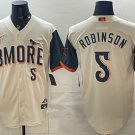 Baltimore Orioles #5 Brooks Robinson Natural 2026 City Connect Stadium Stitched Jersey