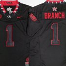 Georgia Bulldogs #1 Zachariah Branch Black 2026 F.U.S.E. Stitched Jersey