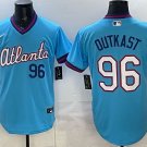 Atlanta Braves #96 Outkast Powder Blue 2026 City Connect Stadium Stitched Jersey