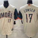 Baltimore Orioles #17 Colton Cowser Natural 2026 City Connect Stadium Stitched Jersey
