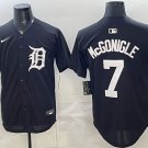 Detroit Tigers #7 Kevin McGonigle Black Stitched Jersey