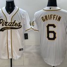 Pittsburgh Pirates #6 Konnor Griffin White Stitched Jersey