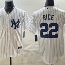 New York Yankees #22 Ben Rice White Stitched Jersey
