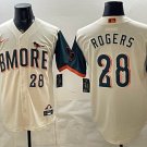 Baltimore Orioles #28 Trevor Rogers Natural 2026 City Connect Stadium Stitched Jersey
