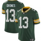 Green Bay Packers #13 Kyron Drones Green 2026 Draft Vapor Untouchable Limited Stitched Jersey