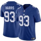 New York Giants #93 Shelby Harris Blue 2026 F.U.S.E. Vapor Untouchable Limited Stitched Jersey