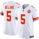 Kansas City Chiefs #5 Mansoor Delane White 2026 Draft F.U.S.E. Vapor Untouchable Stitched Jersey