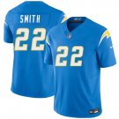 Los Angeles Chargers #22 Genesis Smith Blue 2026 F.U.S.E. Vapor Limited Stitched Jersey