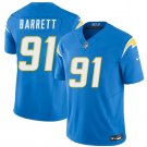 Los Angeles Chargers #91 Nick Barrett Blue 2026 F.U.S.E. Vapor Limited Stitched Jersey
