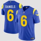 Los Angeles Rams #6 CJ Daniels Royal 2026 Draft F.U.S.E. Vapor Limited Stitched Jersey