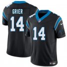 Carolina Panthers #14 Will Grier Black 2026 F.U.S.E. Vapor Limited Stitched Jersey
