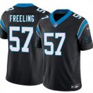 Carolina Panthers #57 Monroe Freeling Black 2026 Draft F.U.S.E. Vapor Limited Stitched Jersey