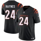 Cincinnati Bengals #24 Jamal Haynes Black 2026 Draft F.U.S.E. Vapor Limited Stitched Jersey