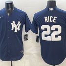 New York Yankees #22 Ben Rice Navy Stitched Jersey