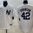 New York Yankees #42 Jackie Robinson White Stitched Jersey