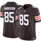 Cleveland Browns #85 Aaron Anderson Brown 2026 Draft F.U.S.E. Vapor Limited Stitched Jersey