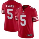 San Francisco 49ers #5 Mike Evans Red 2026 Vapor Untouchable Limited Stitched Jersey