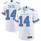 Tennessee Titans 14 Carnell Tate white Vapor Limited Stitched jersey