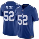 New York Giants #52 Arvell Reese Blue 2026 Draft F.U.S.E. Vapor Untouchable Limited Stitched Jersey