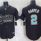 Men's San Antonio Spurs #2 Dylan Harper Black Stitched Jersey