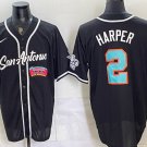 Men's San Antonio Spurs #2 Dylan Harper Black Stitched Jersey 1