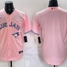 Toronto Blue Jays Pink Stitched Baseball Jersey