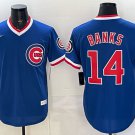 Chicago Cubs #14 Ernie Banks Royal 150th Anniversary Throwback Vapor Limited Stitched Jersey