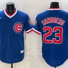 Chicago Cubs #23 Ryne Sandberg Royal 150th Anniversary Throwback Vapor Limited Stitched Jersey