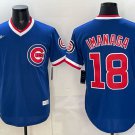 Chicago Cubs #18 Shota Imanaga Royal 150th Anniversary Throwback Vapor Limited Stitched Jersey